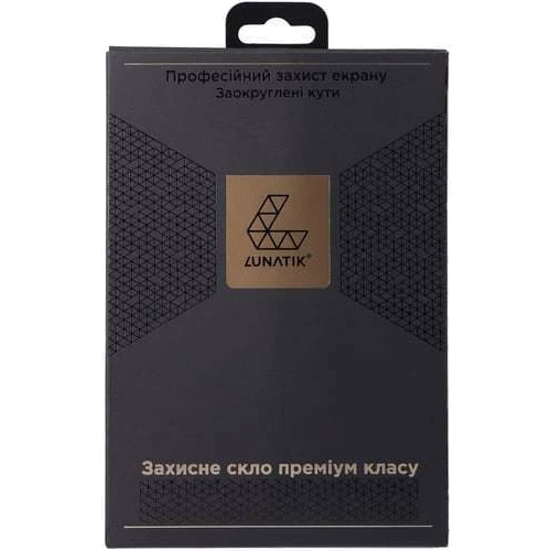 Защитное стекло для iPhone Lunatik Premium Tempered Glass 2.75D Black for iPhone 13 Pro Max Витринный образец фото 5
