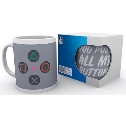 Кружка Playstation Push My Buttons 295 мл: Виробник GB eye