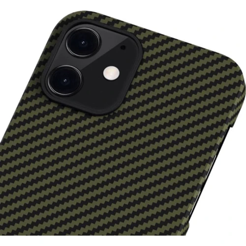 Чехол для iPhone Pitaka MagEZ Case Twill Black/Yellow (KI1205) for iPhone 12 mini: Тип чехла накладка на заднюю часть
