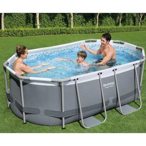 Бассейн Bestway каркасный 300-200-84 см (5614A) (фильтр-насос 220V 3668 л) фото 1