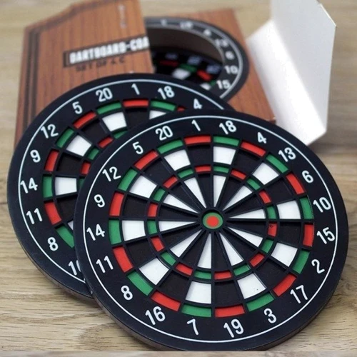 Набор подставок Invotis Dartboard 4шт (MS62) фото 5