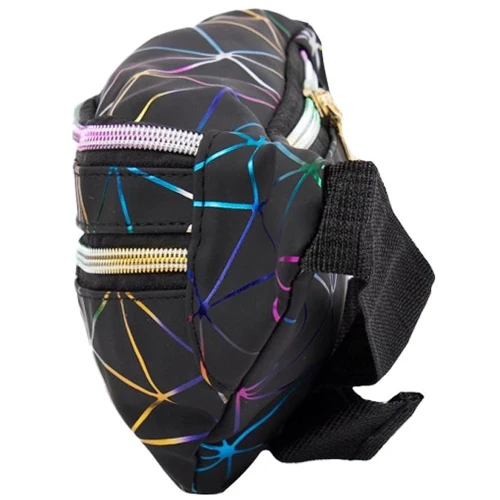 Женская поясная сумка Valiria Fashion черная (4DETBP6012-2): Застежка Молния
