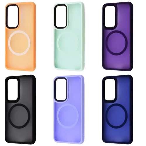 Чехол для телефонов WAVE Matte Insane Case with MagSafe Deep Purple for Samsung S921 Galaxy S24: Совместимость Samsung S921 Galaxy S24