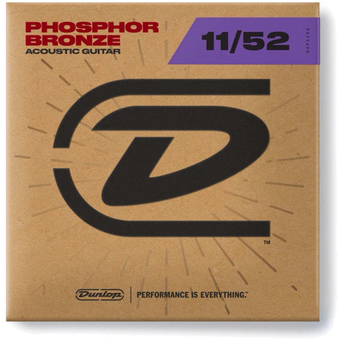 Струна для гитар Струны для акустической гитары DUNLOP DAP1152