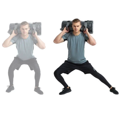 Обважнювач inSPORTline Fitness Crossfit Fitbag Camu 15 kg (17893): Тип наповнення Насыпные