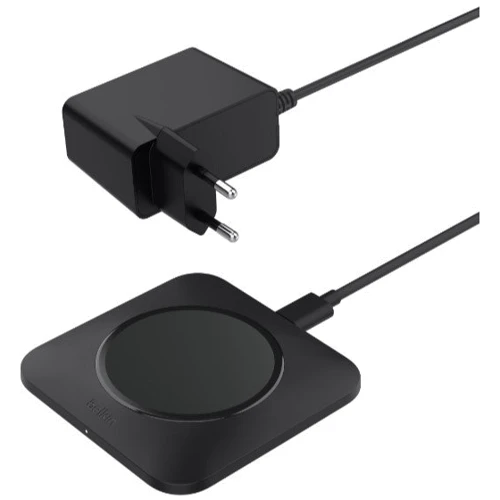 Зарядное устройство Belkin Wireless Charger Universal 15W Black (WIA007VFBK): Кабель в комплекте отсутствует