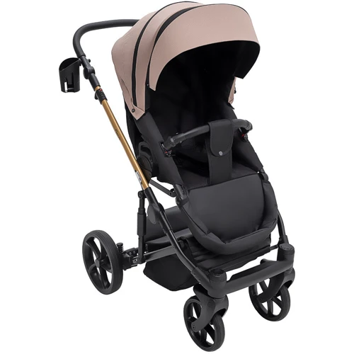 Коляска 2 в 1 Bair Onyx Soft OS-455 капучіно (680956) фото 8