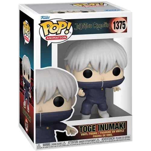 Игровая фигурка Funko Pop! серии Магическая битва - Тоге Инумаки (w/CHASE) (72047): Тип Персонаж мультфильма, фильма