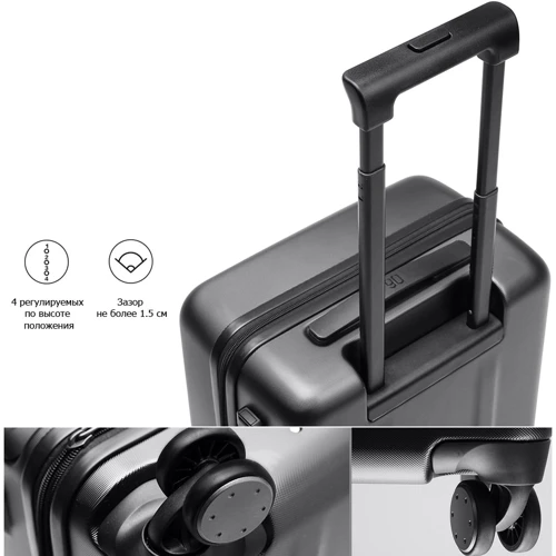 Чемодан Xiaomi RunMi 90 Points suitcase Maсaron Green 24": Цвет зеленый
