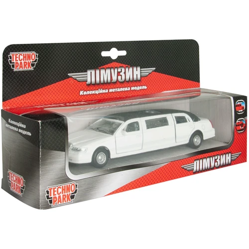 Автомодель - ЛИМУЗИН (белый)