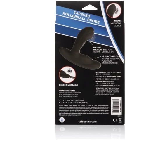 CalExotic Eclipse Roller Ball Probe массажер простаты 7.5x2.5 см
