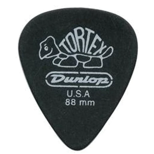 Медіатор Набор медиаторов DUNLOP 488P.88 TORTEX PITCH BLACK PLAYER'S PACK 0.8