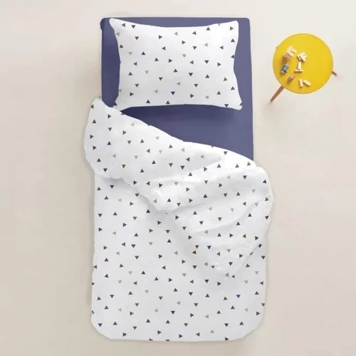 Комплект постільної білизни Cosas підлітковий DeltaColor El90-DarkBlue (4822052080979)