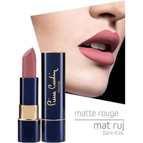 Pierre Cardin Matte Rouge Голий Поцілунок Помада для губ 9 ml: Вид Губная помада