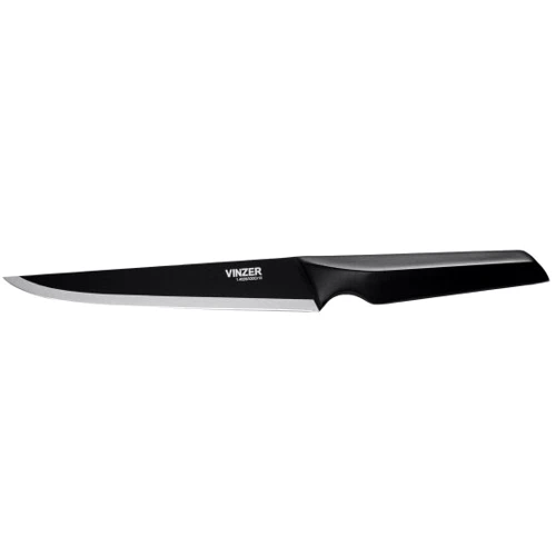 Нож для мяса VINZER Geometry Nero Line 20.3 см (89303)