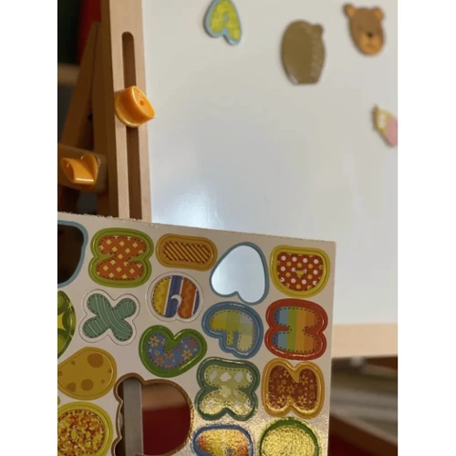 Мольберт Tree Toys двухсторонний, маркер, мел, губка (MD 2382)