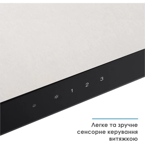 Вытяжка Eleyus ONIX 1200 LED 60 IS+BL: Материал корпуса нержавеющая cталь, cтекло