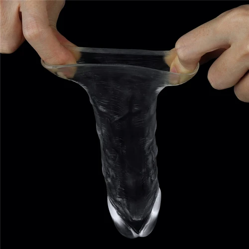 Насадка на пенис Flawless Clear Penis Sleeve Add 1''