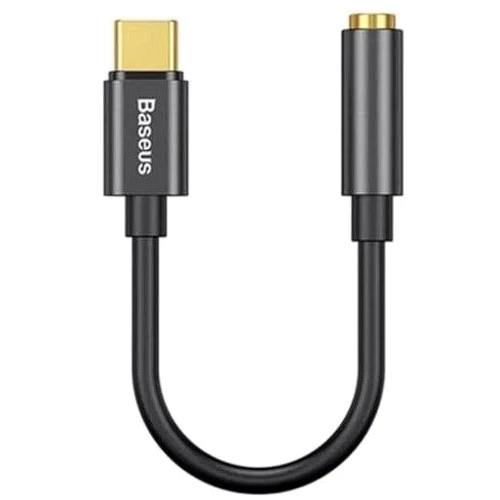 Адаптер Baseus Adapter L54 USB-C to 3.5mm Black (CATL54-01)