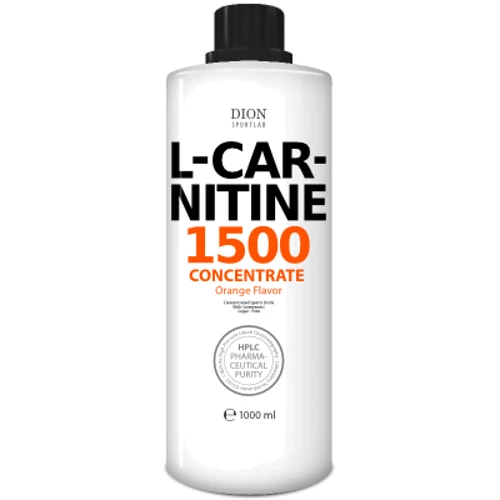 Жиросжигатель Dion Sportlab CARNITINE 1500, Orange 1000 ml