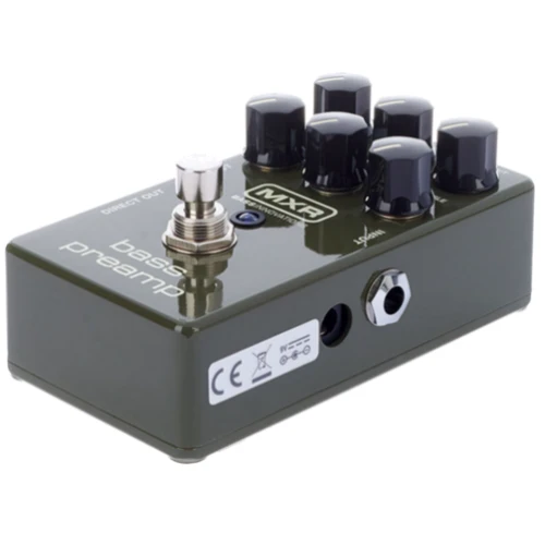 Педаль гитарных эффектов Педаль эффектов DUNLOP M81 MXR BASS PREAMP: Тип эффекта Преамп