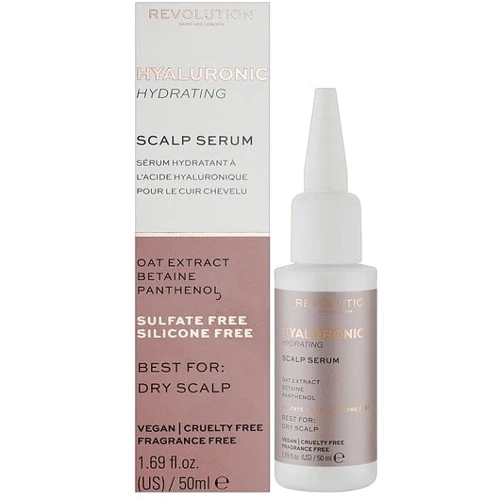 Revolution Haircare Skinification Hyaluronic Acid Hydrating Serum for Dry Dandruff Сыворотка 50 ml
