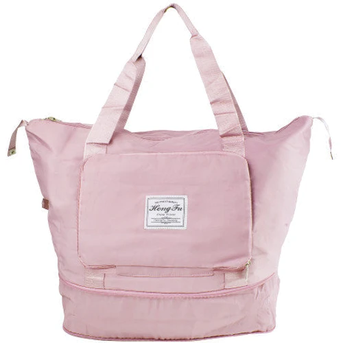 Жіноча дорожня сумка Valiria Fashion рожева (5DETAA2636-rose): Стать Женский