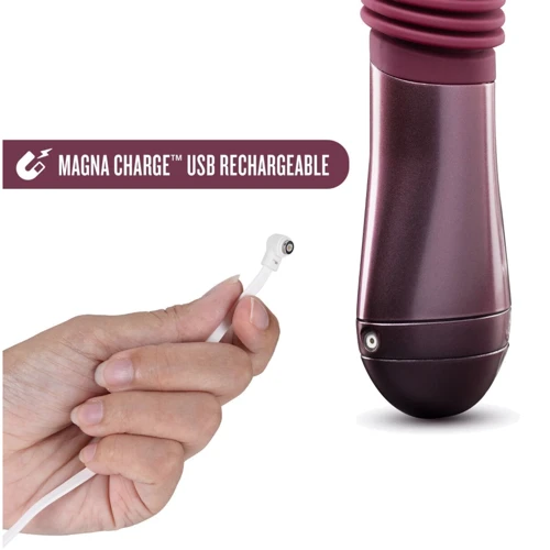 Пульсатор Temptasia by Blush - Trixie Thrusting Dildo - Wine Red