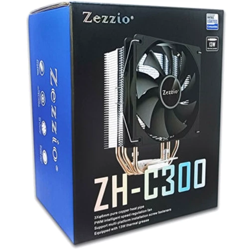 Кулер Zezzio ZH-C300: Регулювання оборотів широтно-импульсная модуляция (PWM)