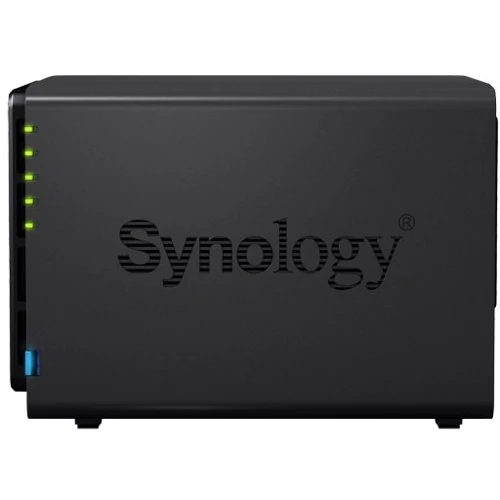 Мережевий накопичувач (NAS) Synology DS414: LAN 2 порти Gigabit Ethernet (10/100/1000 Мбіт / с)