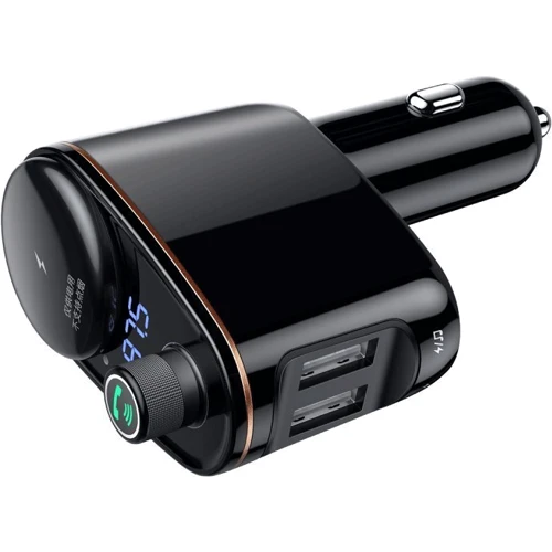 FM-трансмітер Baseus Locomotive Bluetooth MP3 Vehicle Charger (CCALL-RH01) фото 2