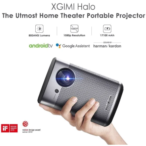 Проектор XGiMi Halo Plus (WM03A-1): Яскравість, лм 900