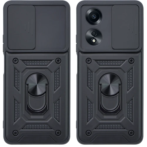 Чохол для телефона BeCover Military Black for Oppo A38 (710714): Сумісність Oppo A38