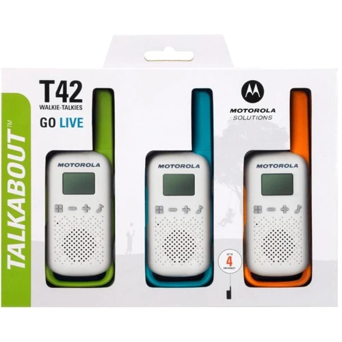 Портативная рация Motorola TALKABOUT T42 Triple Pack (B4P00811MDKMAW) фото 11