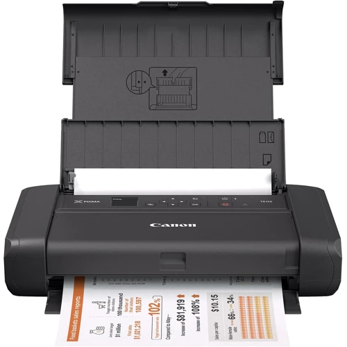 Принтер Canon PIXMA TR150 Wi-Fi with battery (4167C027): Технология печати Струйная цветная
