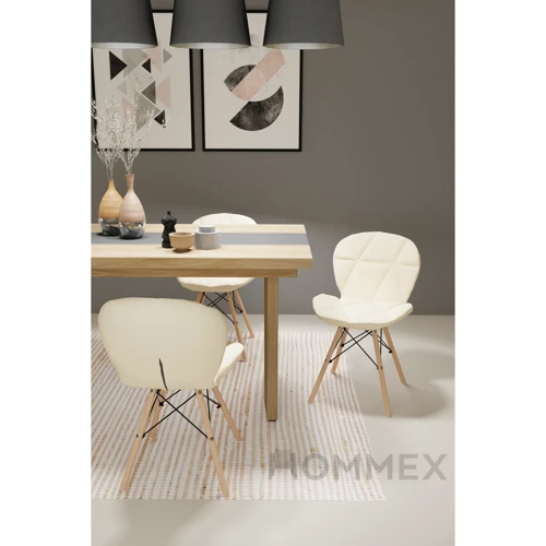 Стул Hommex Karmen White (арт. H-145 White): Тип кресла