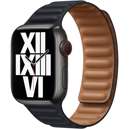 Аксессуар для Watch Apple Leather Link Midnight Size M/L (ML7T3) for Apple Watch 38/40/41mm: Производитель Apple
