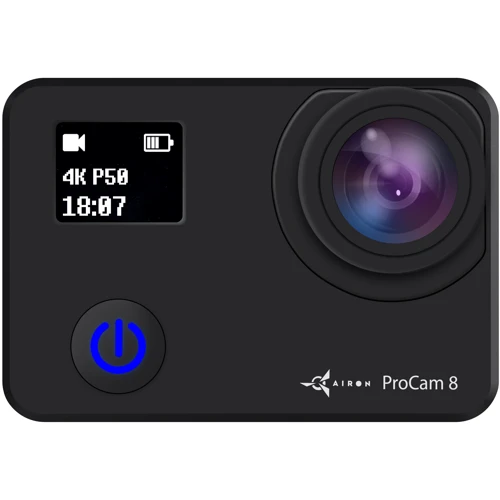 Экшн камера AIRON ProCam 8 (4822356754474): Разрешение видео MP4 / H.264, H.265