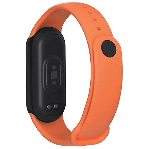 Ремешок ArmorStandart Silicon Orange (ARM68021) for Xiaomi Mi Smart Band 8/9