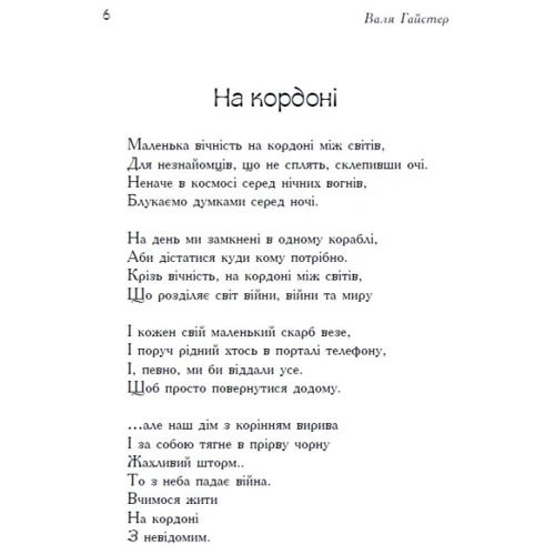 Валя Гайстер: На кордоні: Обкладинка Твердая
