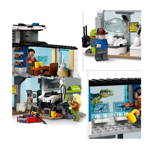 Конструктор LEGO Jurassic World Атака гіганотозавра та теризинозавра (76949) фото 14