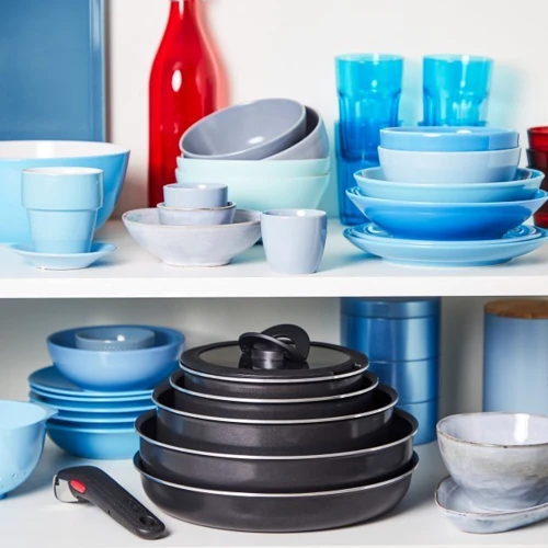 Набор посуды Tefal Ingenio Easy Cook&Clean 13 пр. (L1539843): Материал корпуса Алюминий