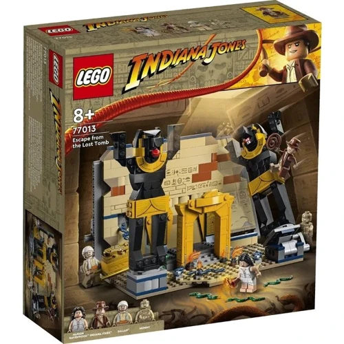 Конструктор LEGO Indiana Jones Втеча зі втраченої гробниці 600 деталей (77013)