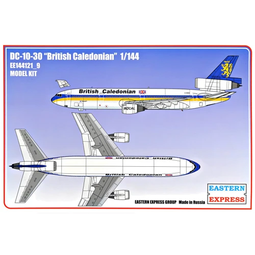 Пассажирский самолет Eastern Express DC-10-30 авиакомпании British Caledonian