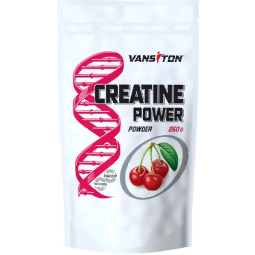 Креатин Vansiton Creatine Monohydrate 250 g / 50 servings / Cherry