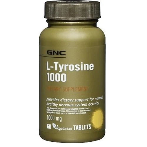 Амінокислота для спорту GNC L-Tyrosine 1000 60 caps