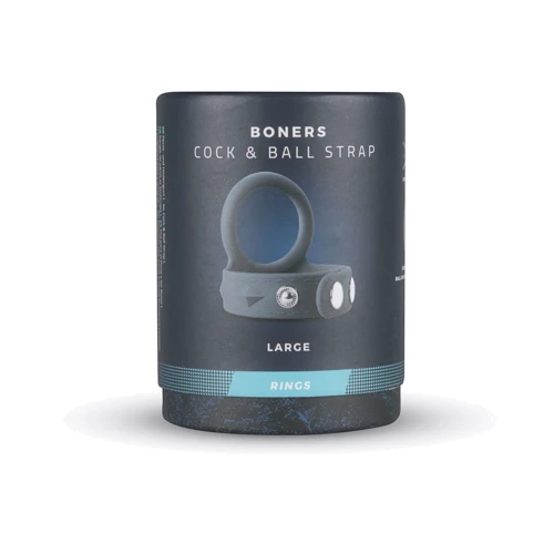 Эрекционное кольцо Boners Cock & Ball Strap L