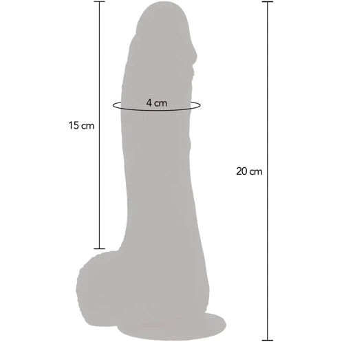 Вибратор с ротацией Toy Joy Get Real Up&Down Rotating Vibr Dildo (телесный)