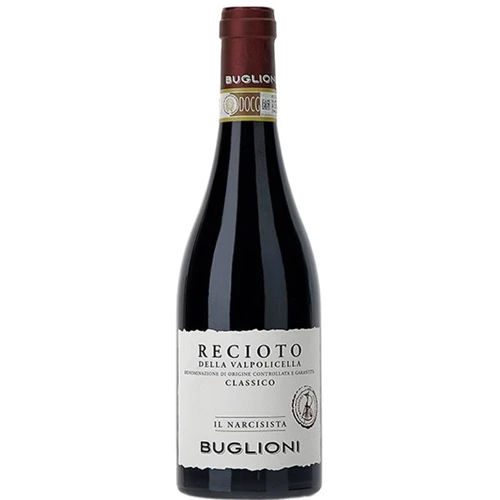 Вино Buglioni Il Narcisista Recioto della Valpolicella Classico, красное сладкое, 0.5л 13.5% (WHS8033055415101)