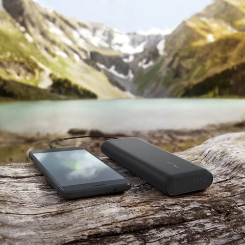 Зовнішній акумулятор ANKER Power Bank PowerCore Speed 20000mAh Black (A1275011): Тип батареї Літій-іонні